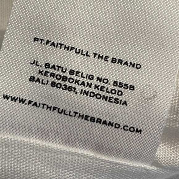 FAITHFUL the BRAND WHITE Cavartta Wrap skirt 100% Linen long midi skirt size XS - Picture 7 of 8